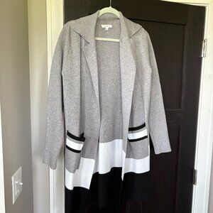 long block cardigan sweater